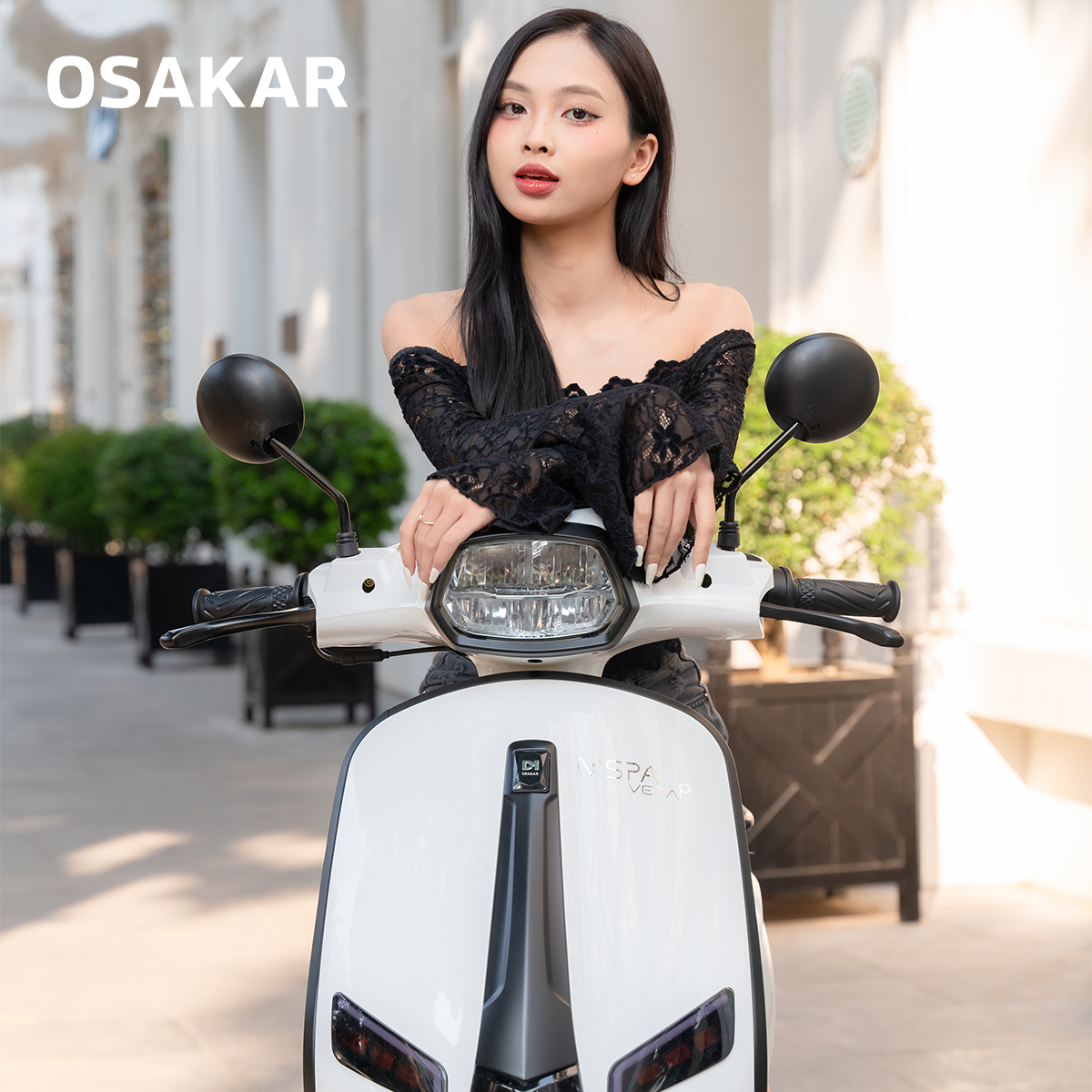 Giới thiệu xe ga 50cc Osakar Nispa Vera P Japan