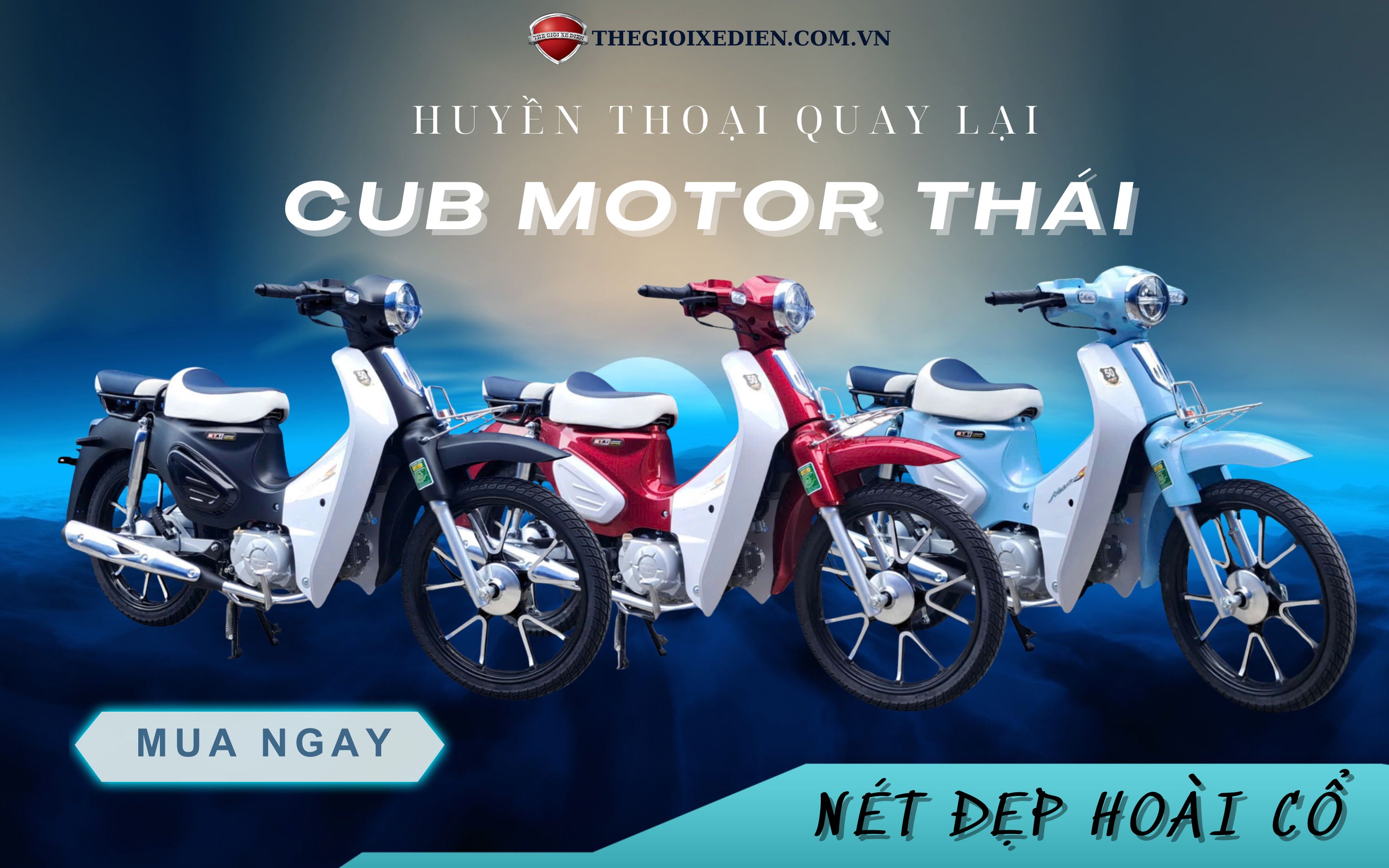 Xe Cub cho học sinh: Vì sao mẫu xe này vẫn luôn được ưa chuộng?